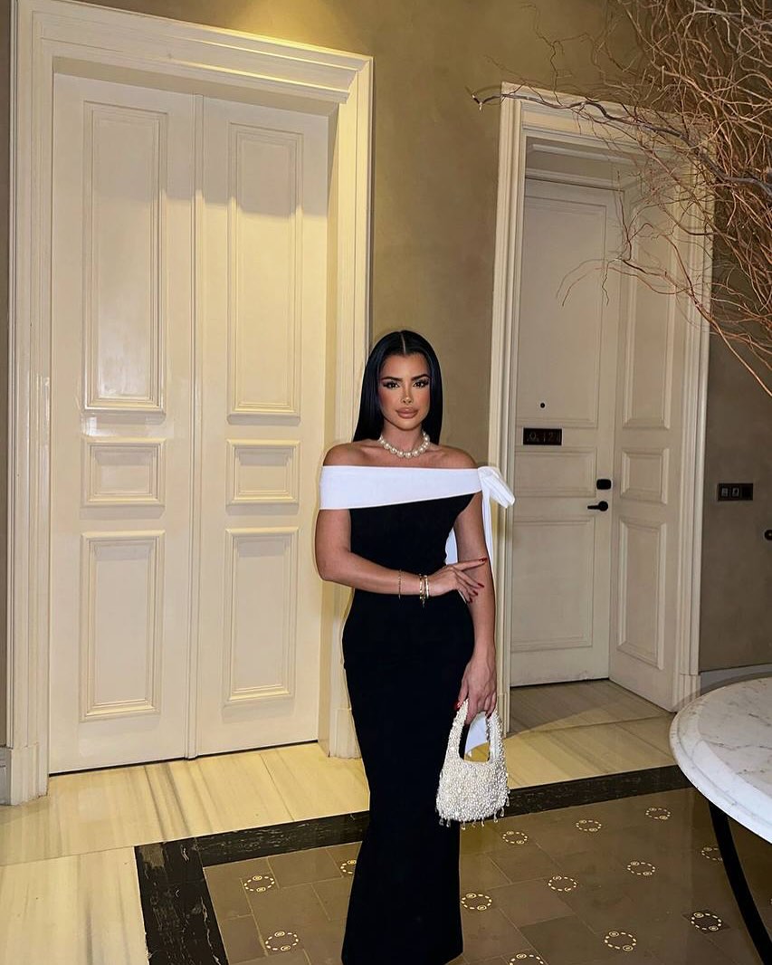 Black and White Dress