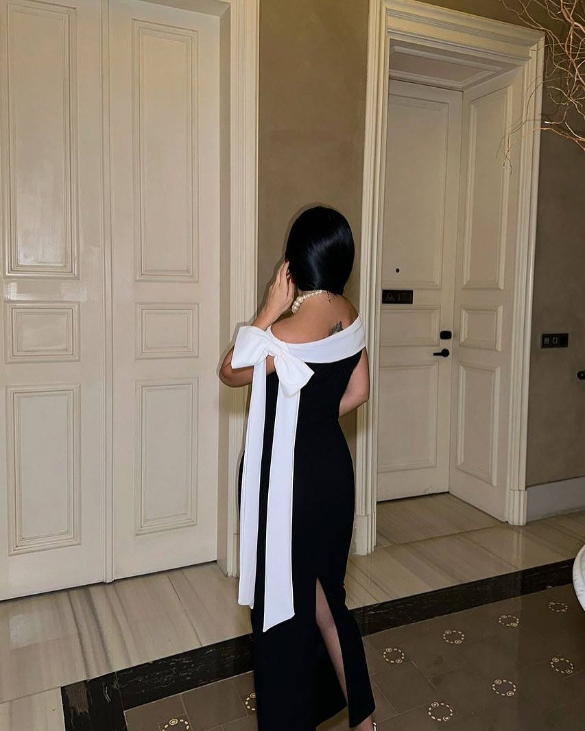 Black and White Dress