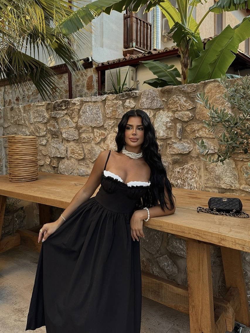 Black & White Vintage Dress