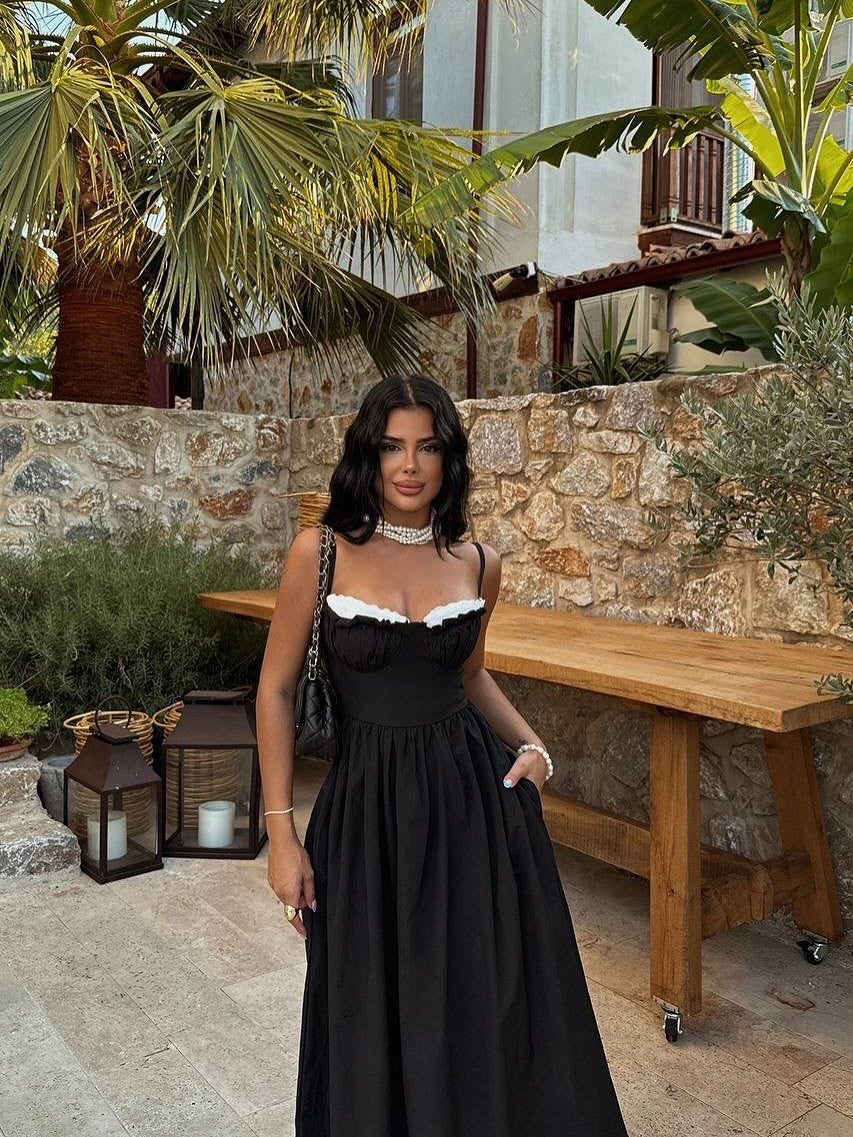 Black & White Vintage Dress