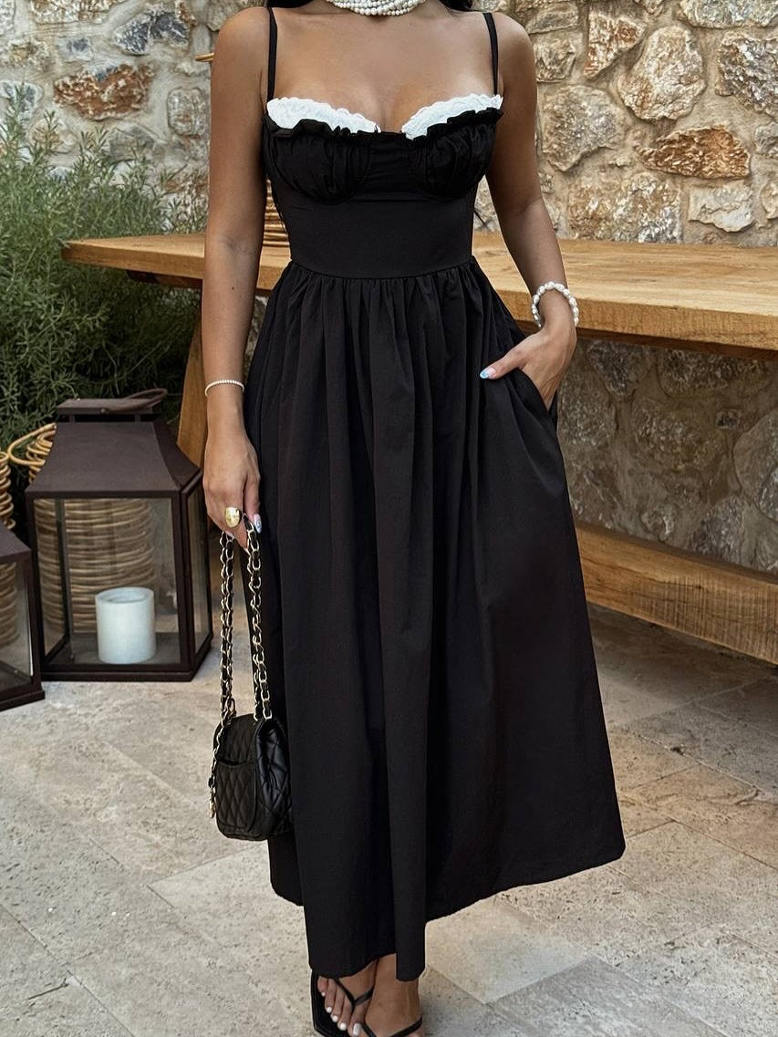 Black & White Vintage Dress