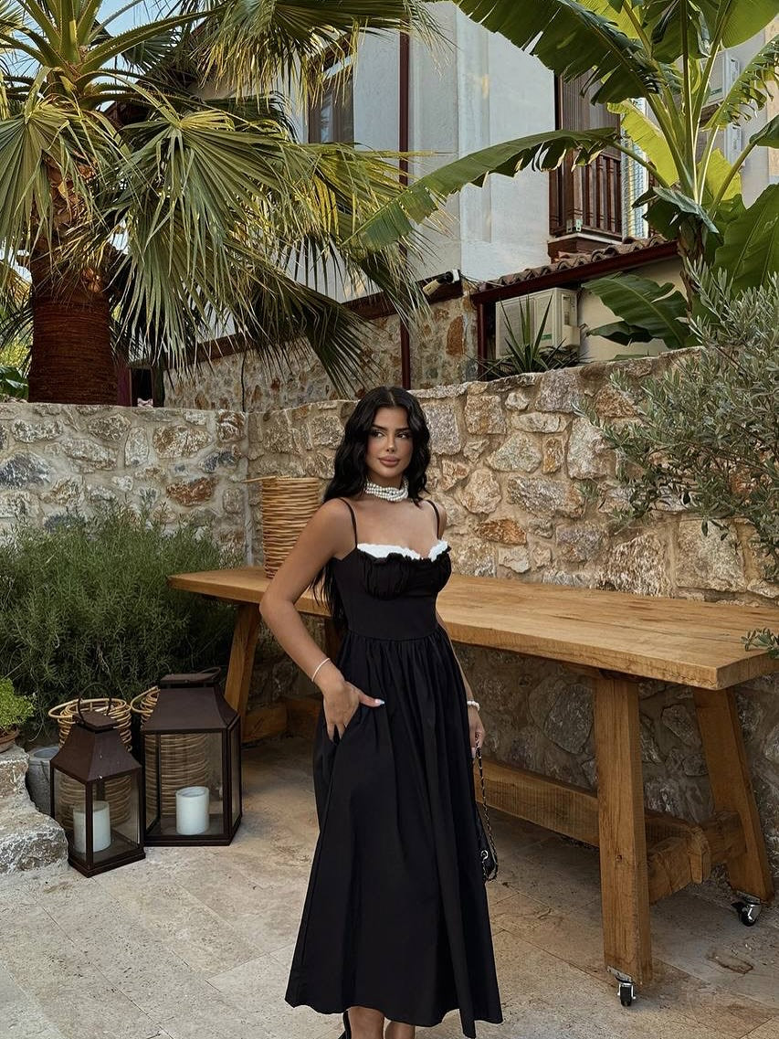 Black & White Vintage Dress